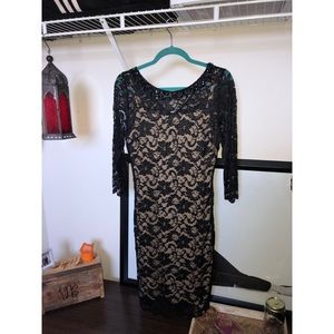Black Lace Dress